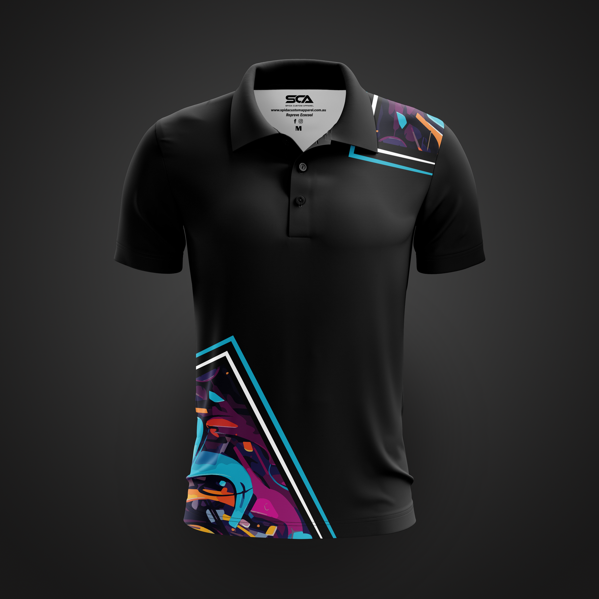 Amped Speed BB Jersey SS No-Button - Sublimated