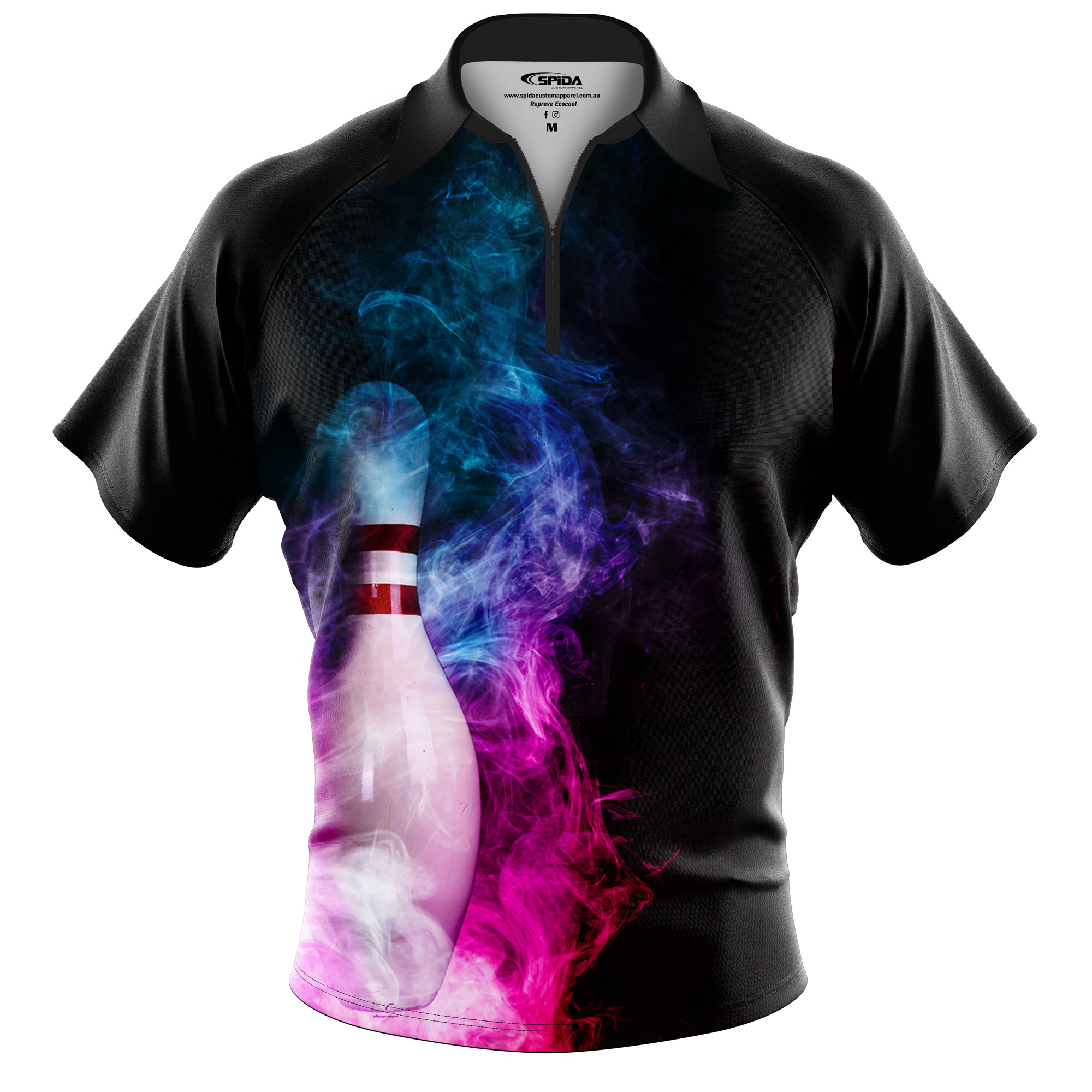 Mystic Dreams Tenpin Bowling Shirt - Spida Custom Apparel