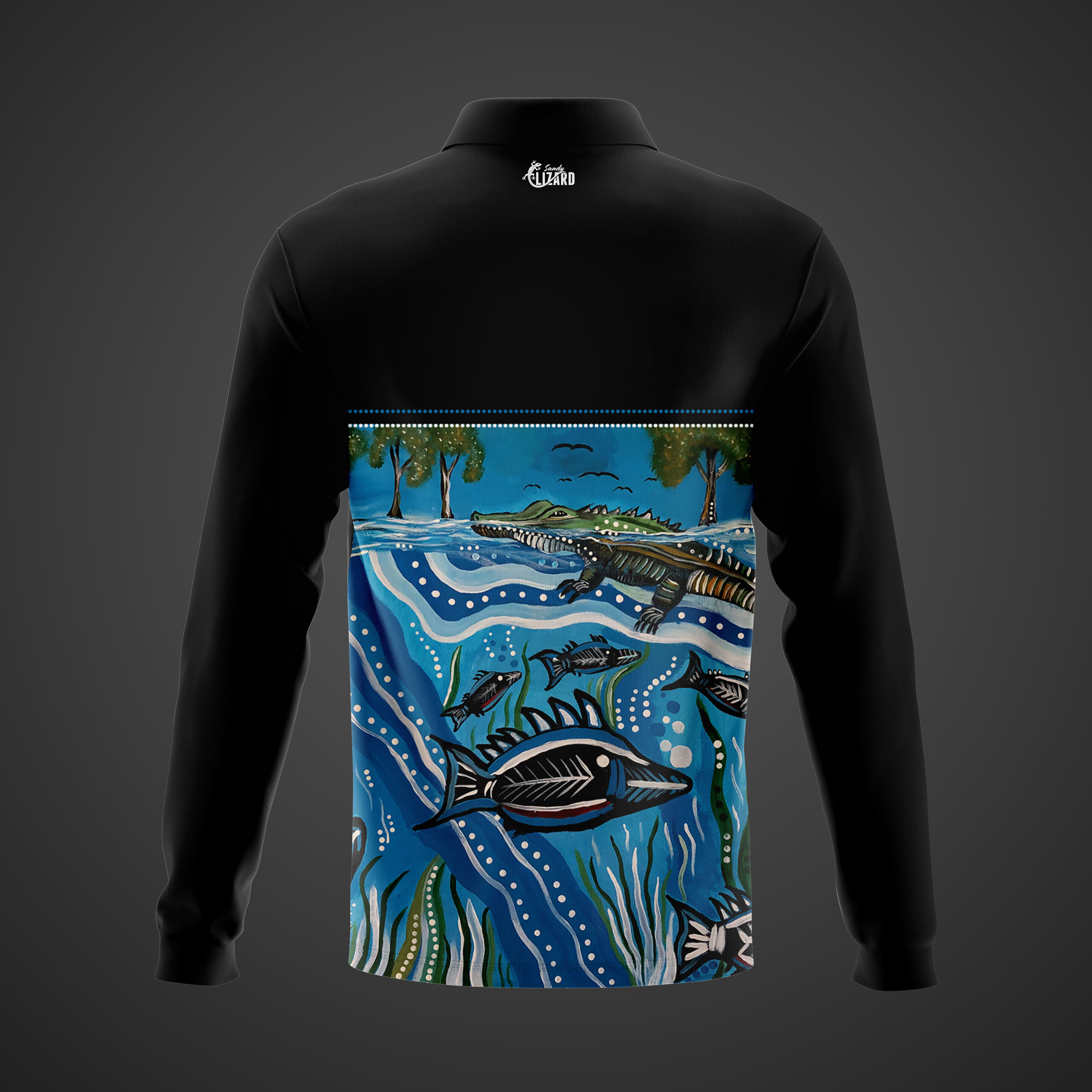 Men's Catch a Fish t-shirt, custom Fishing design, personalised