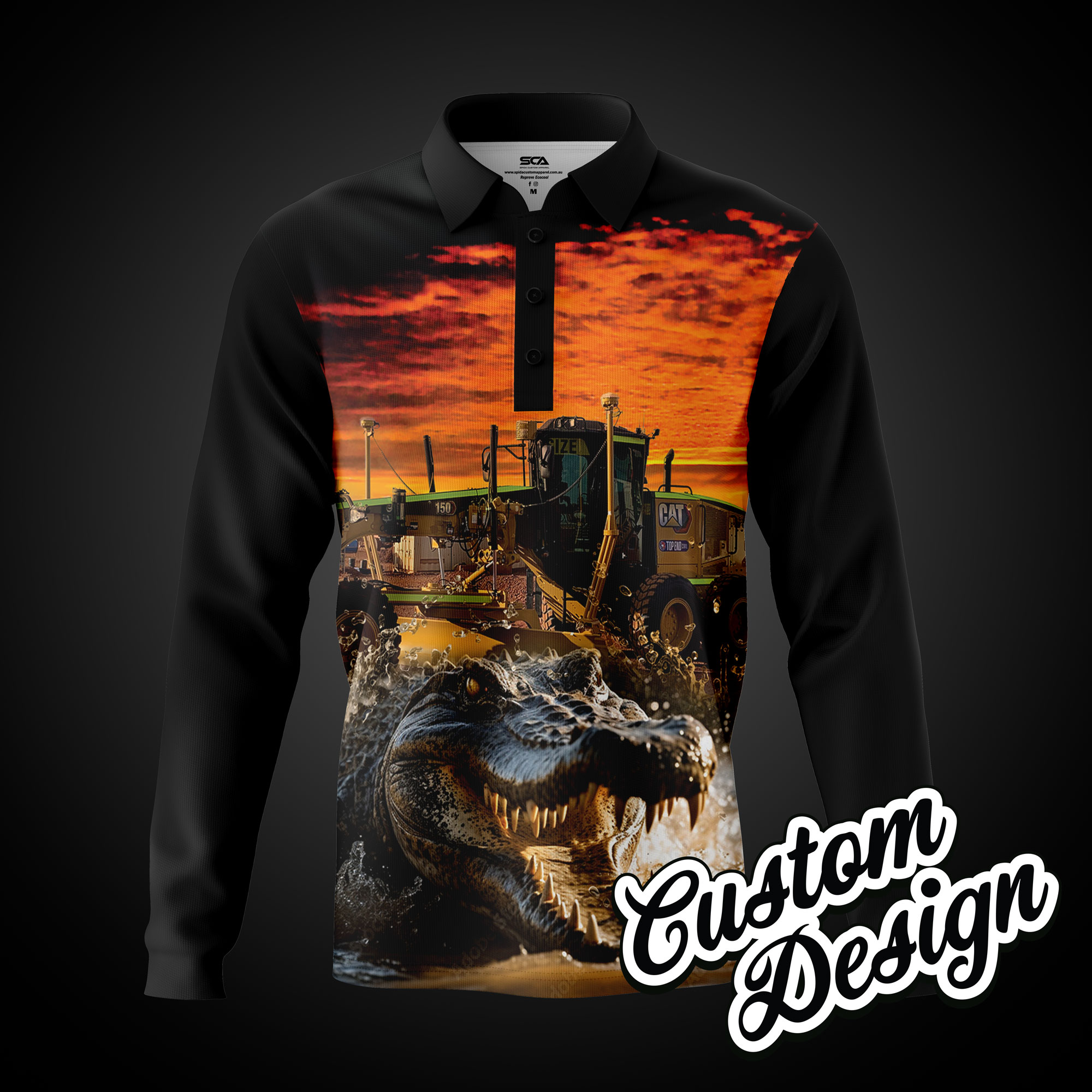 Custom Fishing shirt - Spida Custom Apparel